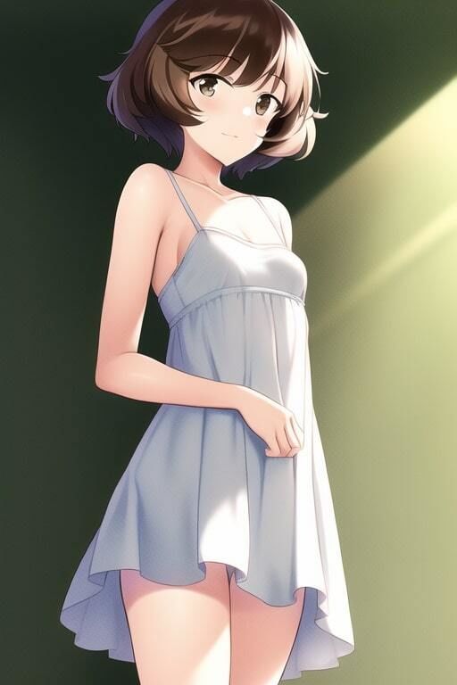 サンプル画像1:「健全な」秋山優花里2(歪) [d_259882]