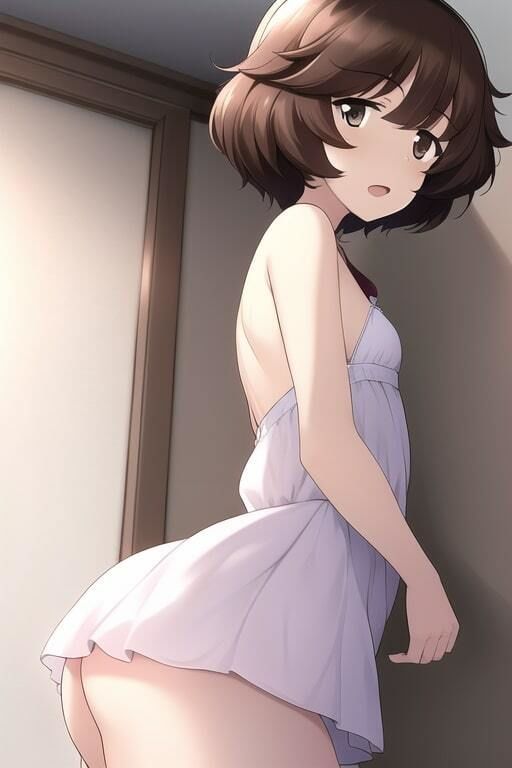 サンプル画像5:「健全な」秋山優花里2(歪) [d_259882]