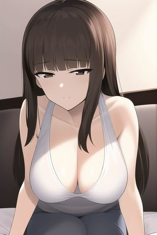 サンプル画像3:「健全な」西住しほ2(歪) [d_259888]