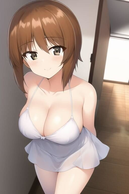 サンプル画像1:「健全な」西住みほ2(歪) [d_259894]