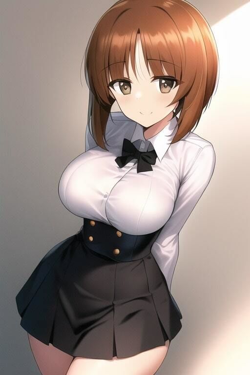 サンプル画像2:「健全な」西住みほ2(歪) [d_259894]