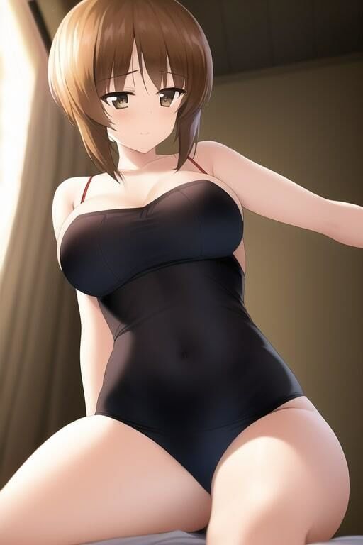 サンプル画像5:「健全な」西住みほ2(歪) [d_259894]