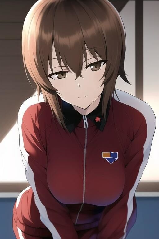 サンプル画像4:「健全な」西住まほ2(歪) [d_259936]