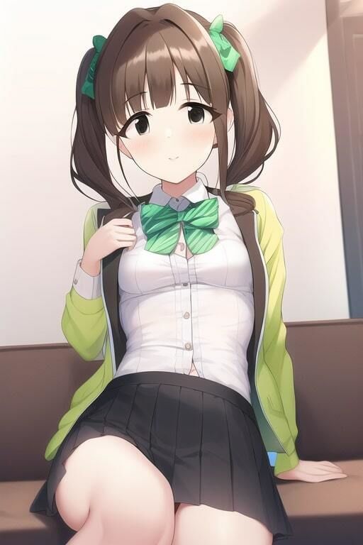 サンプル画像2:「健全な」緒方智絵里2(歪) [d_260405]