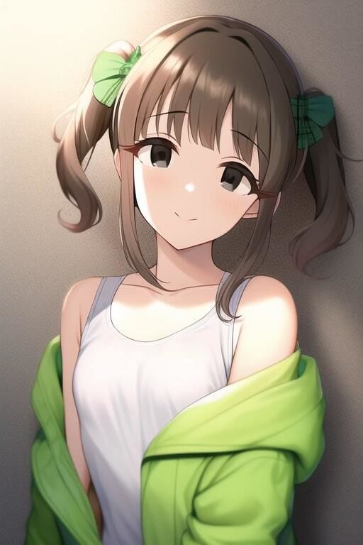 サンプル画像4:「健全な」緒方智絵里2(歪) [d_260405]