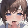 サイドテール制服女子フェラチオCG集
