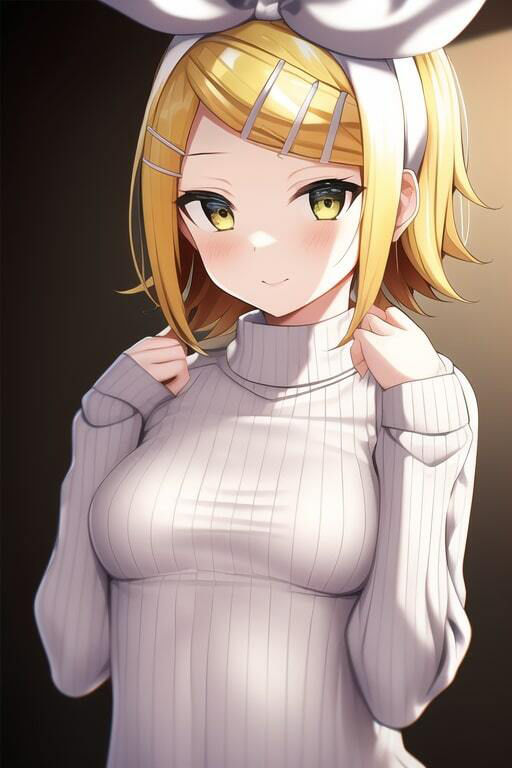 サンプル画像3:「健全な」鏡音リン(歪) [d_261047]