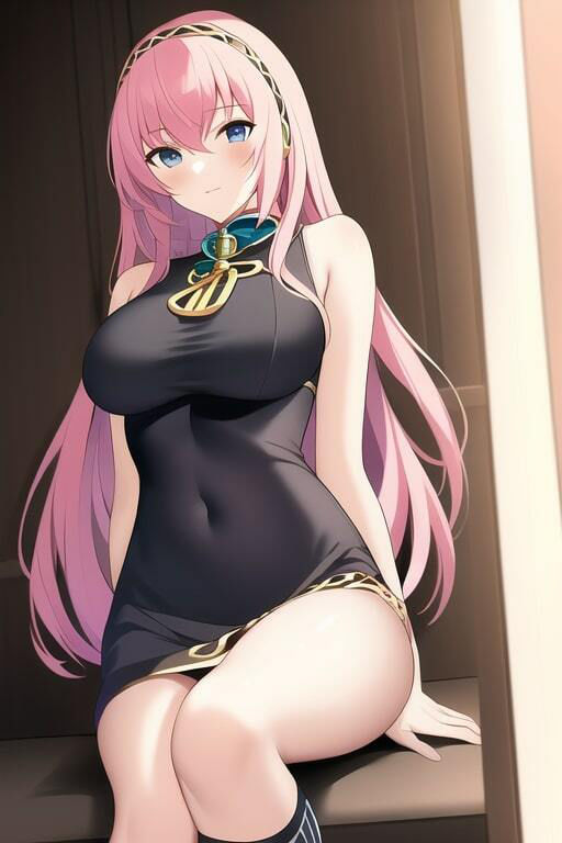 サンプル画像3:「健全な」巡音ルカ2(歪) [d_261051]