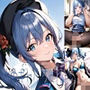 水色ギャルちゃんのちょっぴりえっちなCG集