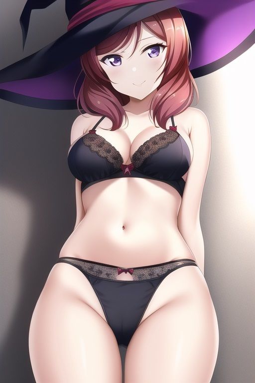 サンプル画像3:ラ○ライブ！CG集 西〇野真姫（魔女コス） R-18あり(メンダコ) [d_263651]