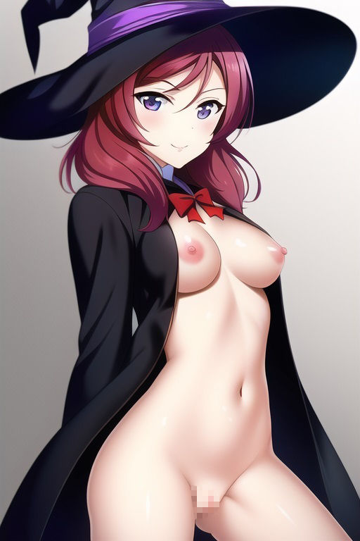 サンプル画像5:ラ○ライブ！CG集 西〇野真姫（魔女コス） R-18あり(メンダコ) [d_263651]