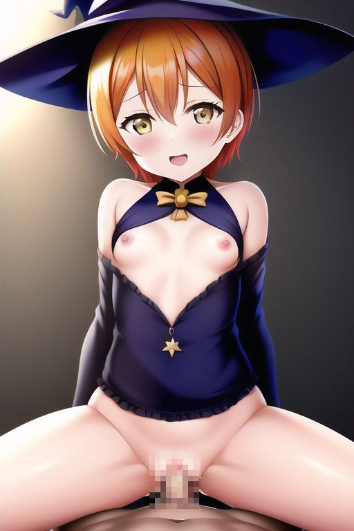 サンプル画像5:ラ○ライブ！CG集 星〇凛（魔女コス） R-18あり(メンダコ) [d_263911]