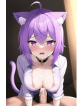 ホ〇ライブ 猫又お〇ゆエロコスCG集