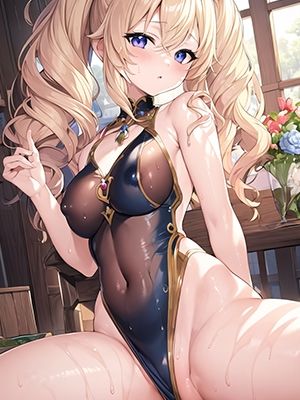 テイワットおま〇こ観光 ジン＆バーバラ姉妹編（1） みさきんぐ エロ画像10