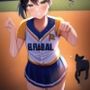 球団公式チアリーダー瀧野実夢の猫ダンス2