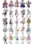 【女キャラ全身立ち絵ジョブ別3】著作権フリーの高解像度素材（100枚） 画像3