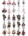 【女キャラ全身立ち絵ジョブ別4】著作権フリーの高解像度素材（100枚） 画像2