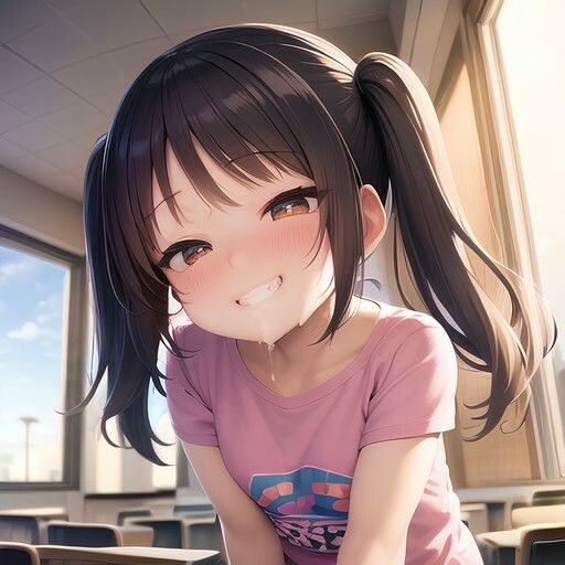 「放課後なんだから誰も来ないよ...♪」ドスケベ教え子と放課後の教室でセックス_11