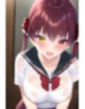 ホ〇ライブ宝鐘マ〇ンおっぱいパイズリCG集