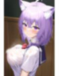 ホ〇ライブ猫又お〇ゆおっぱいパイズリCG集