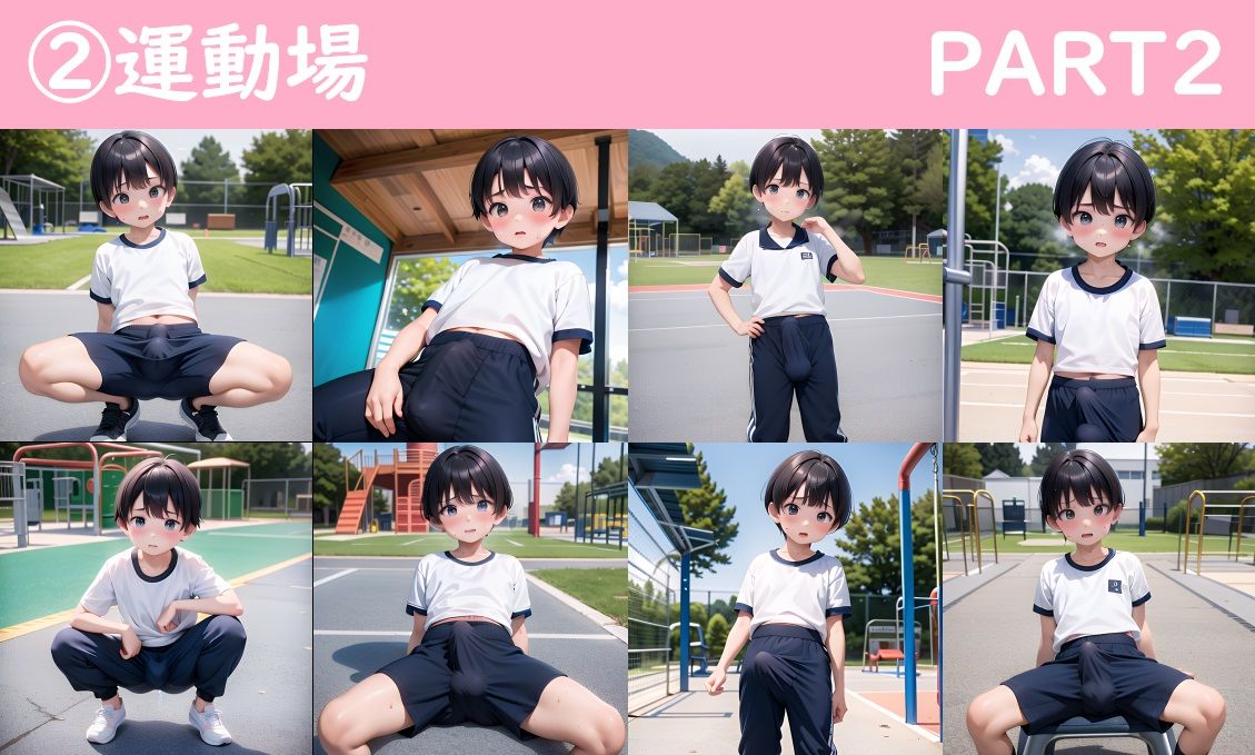 ショタっ子な少年達のおちんちんもっこりパンツ画像集2 サンプル画像 6