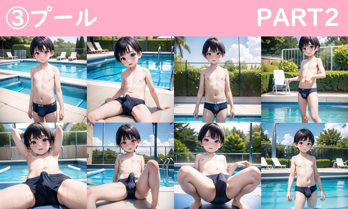 ショタっ子な少年達のおちんちんもっこりパンツ画像集2 サンプル画像 8