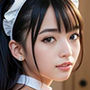 ※高画質・高解像度 幼馴染メイドのご奉仕ヌード