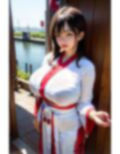 爆乳えっちな巫女さんと雨宿り
