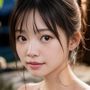 美女ヌード写真集「混浴の露天風呂で誘う彼女」