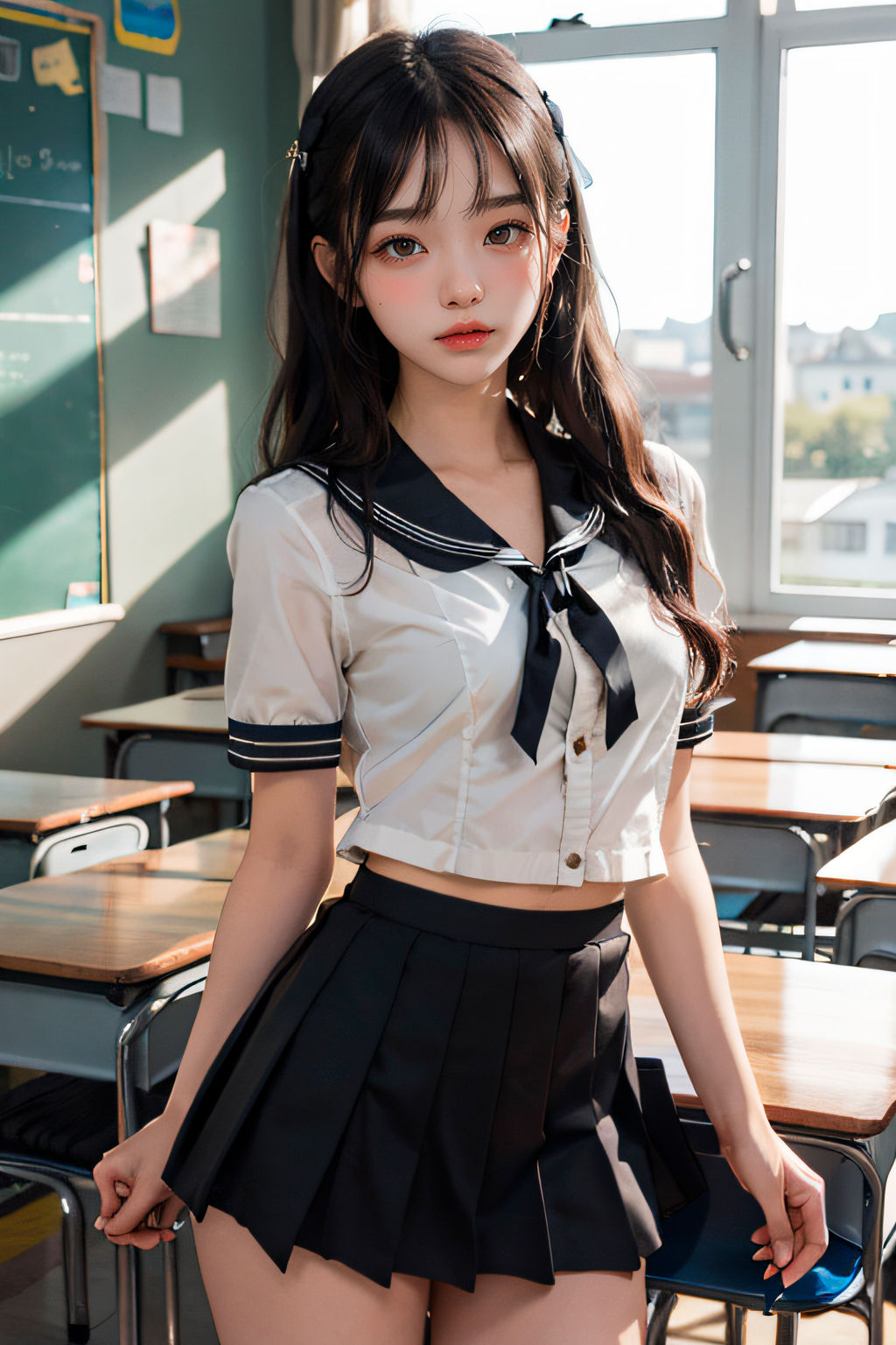 AI制服美少女図鑑 画像1