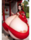 実写風超乳花魁 画像4
