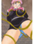 ミニスカローアングル触手責めで濡れ過ぎ女の子