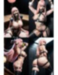 ボンデージ写真館 ピンク髪ロング編