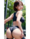 スポーツクラブの美尻美少女に、生尻を見せてもらいました