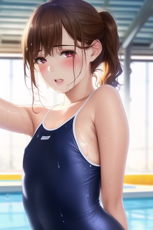 スク水少女とプール開きの日6