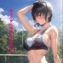 陸上少女＆褐色少女達のCG集_Vol.1