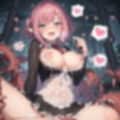 触手に侵された街