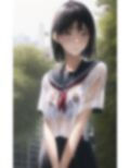 AI Fetich Album ＃10 びしょ濡れJK【AIグラビア写真集】 画像6