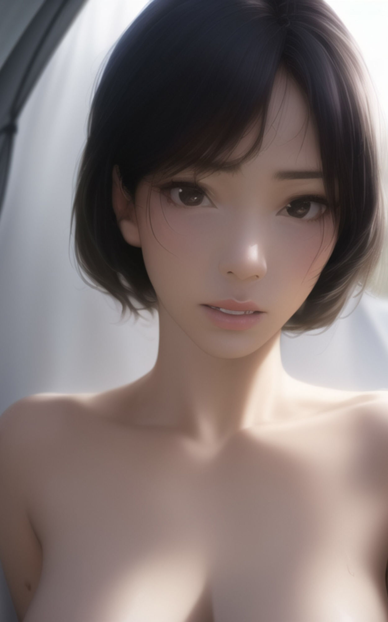 キャンプ中にテントで脱がされちゃうAI 美女たちのヌード写真集_6