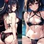 ナイトプールで美女の尻を眺めてたら股を広げて誘惑してきた【CG集】