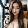 AI写真集 通勤電車でみるあの子の秘密 来栖ミア編