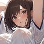 美少女の蒸れたワキの匂い