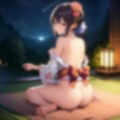 夏の夜の浴衣美女 〜 明 〜