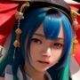 実写風超乳巫女