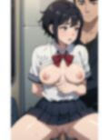 女子校生の通学〜変態乗客に囲まれて〜