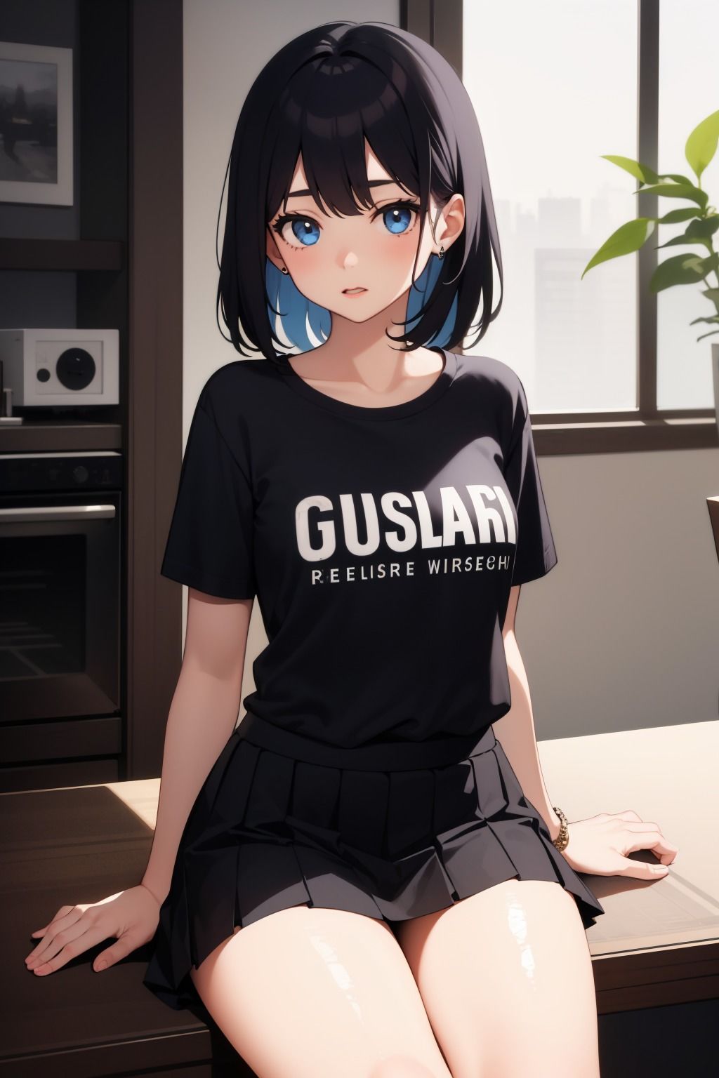 可愛い女の子がぶっかけされちゃうイライライラスト集 （Tシャツ編）_11