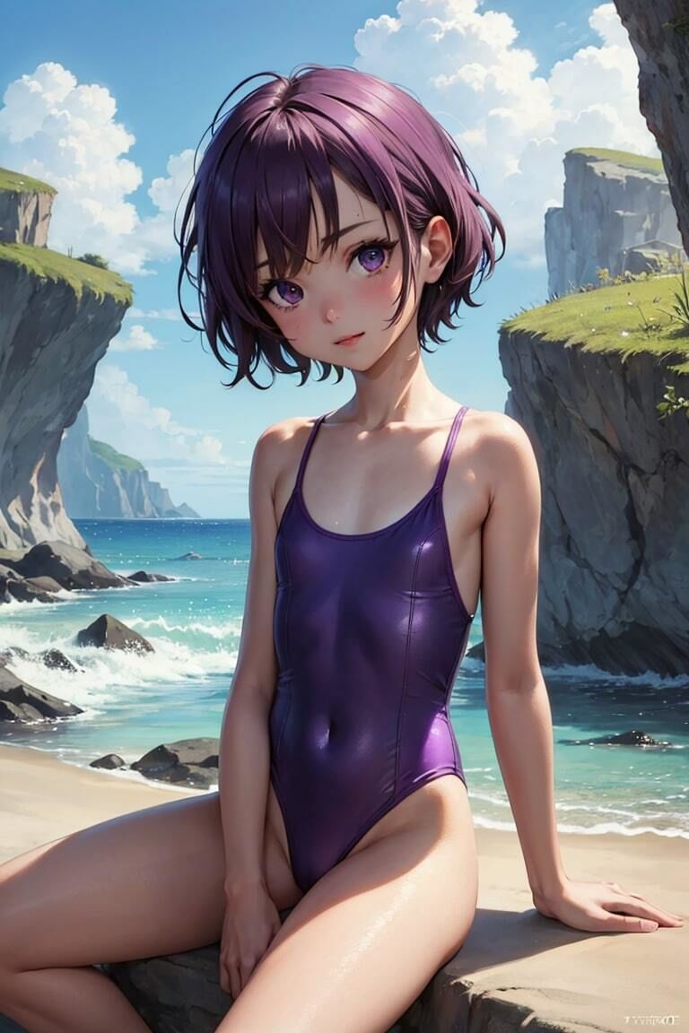 ワンピ水着少女サンシャイン 画像7