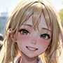真夏のJKスカートまちなかたくし上げ