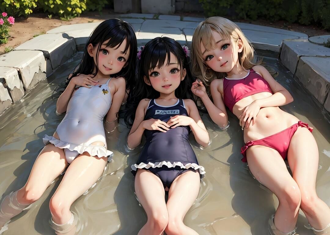 異世界まちなか水浴び日和_5