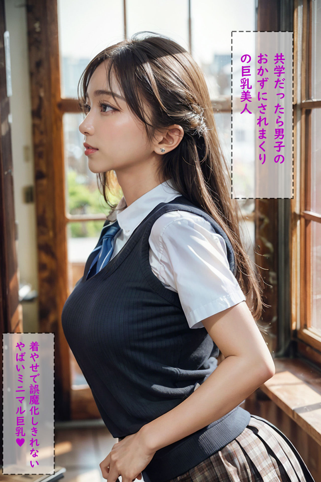 催◯リベンジ！学園1番の美人巨乳を強●操作 画像5